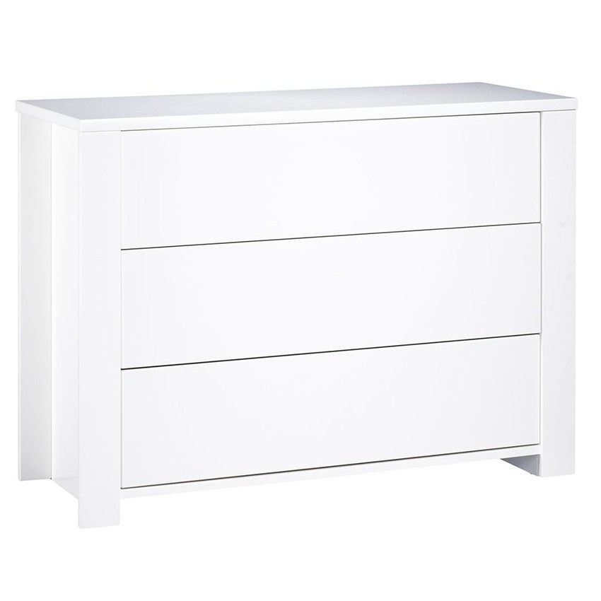Commode 3 tiroirs - Loft Blanc 