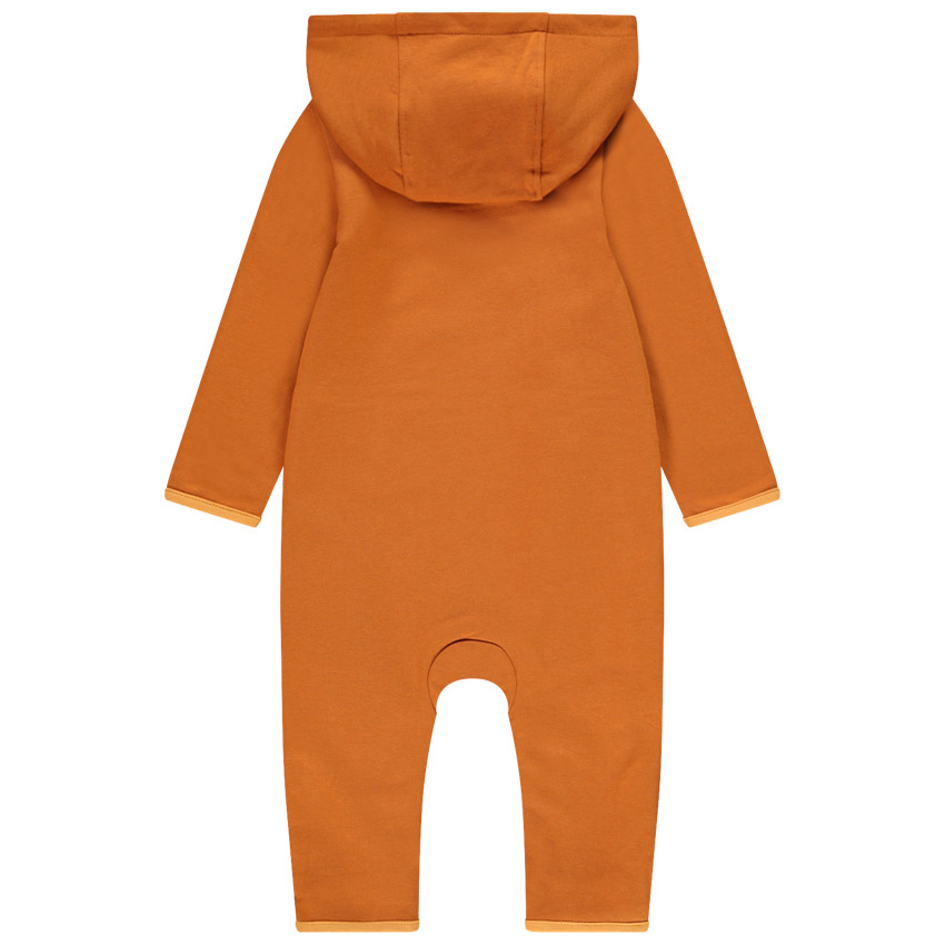 Combinaison longue à capuche motif tigre pour bébé garçon 