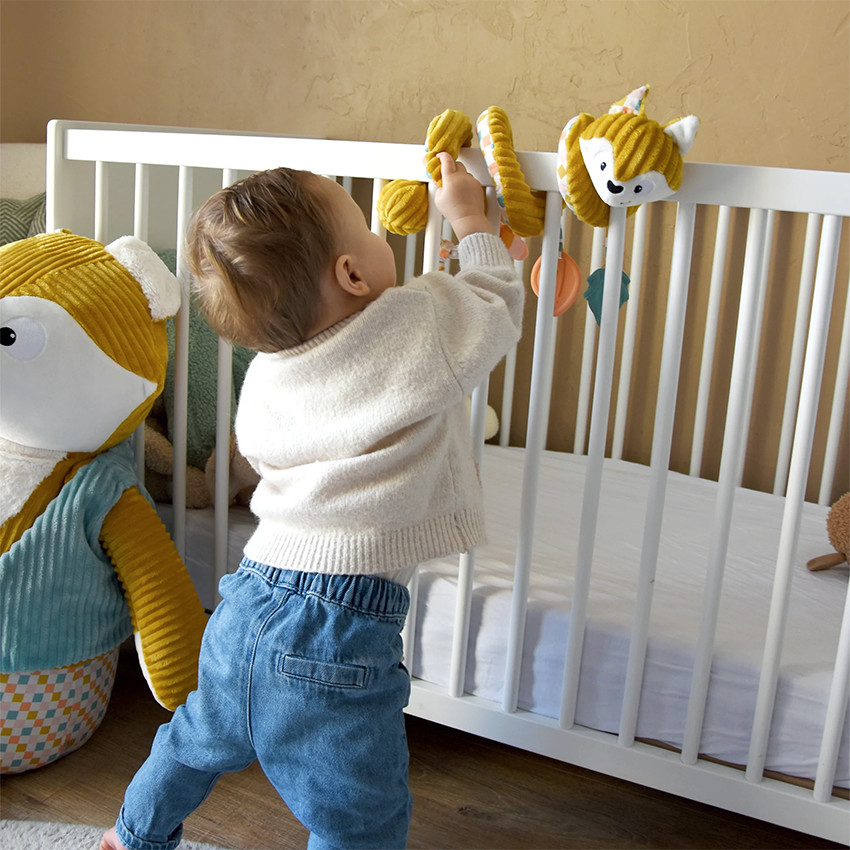 Spirale d'activités en velours Cyranos le renard 