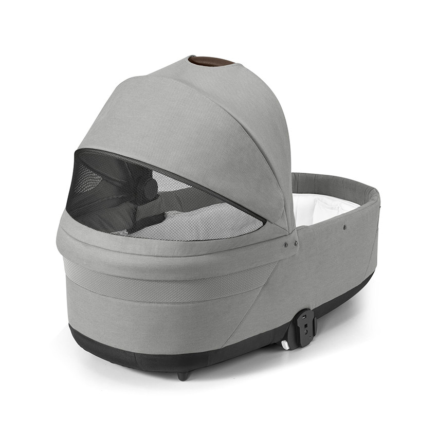 Nacelle Cot S Lux stone grey 