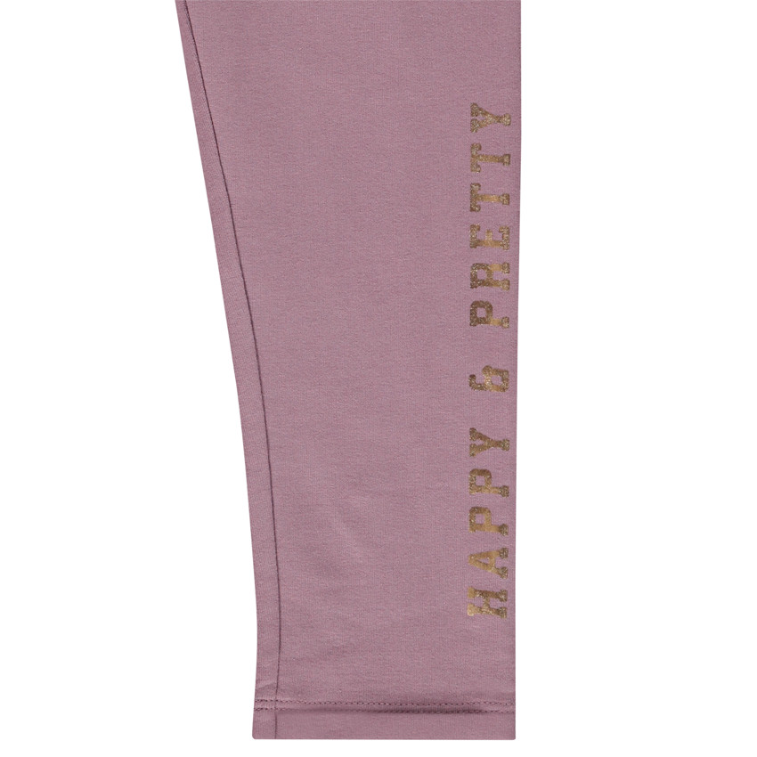 Ensemble gilet sans manche + t-shirt manches longues + legging pour bébé fille 
