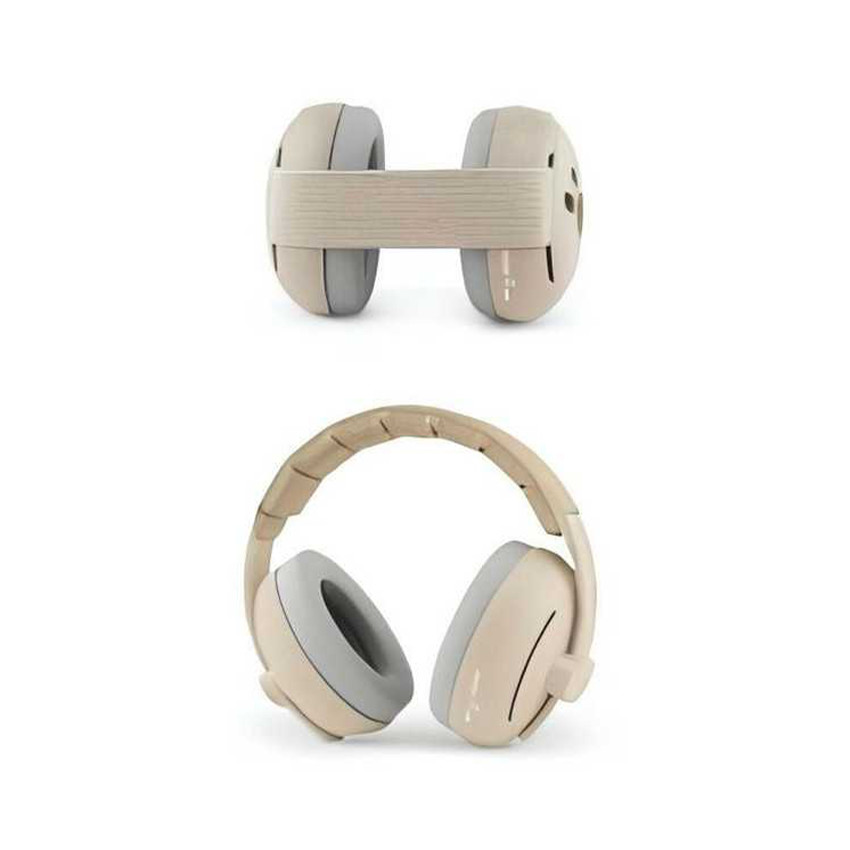 Casque anti-bruit évolutif 0-4ans Beige - Beige (ZAZU) - Image 3