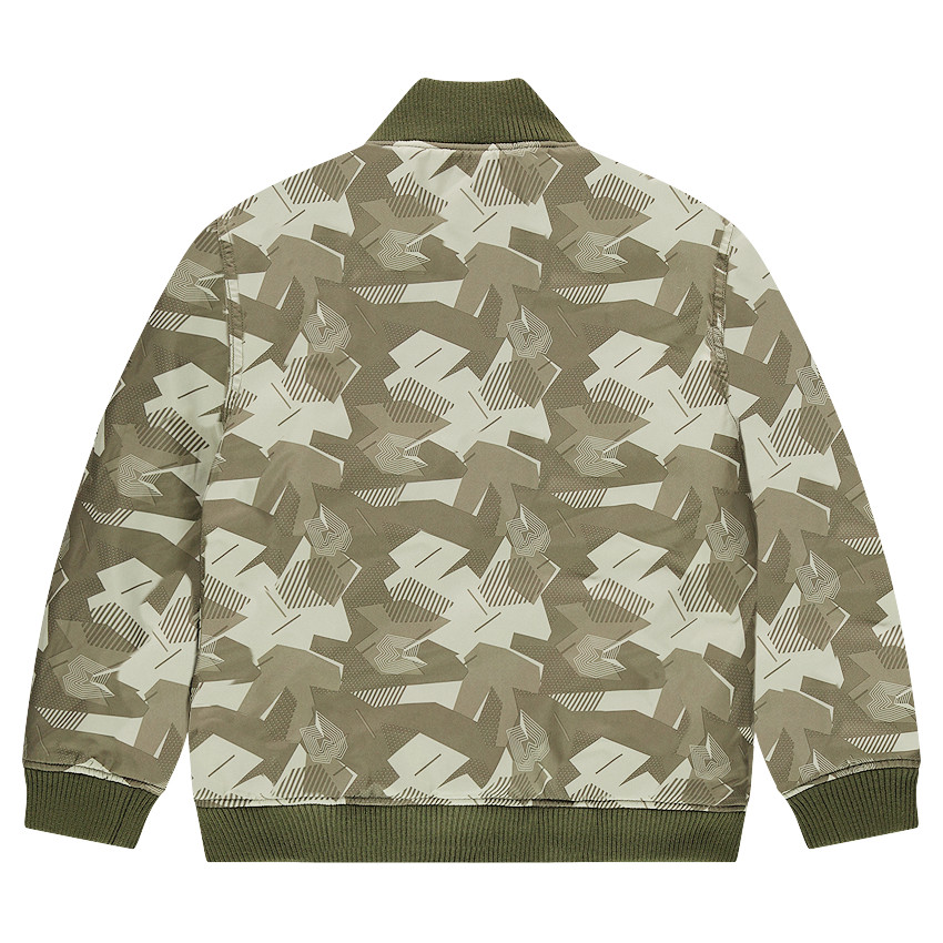 Bombers motif style army doublé sherpa 
