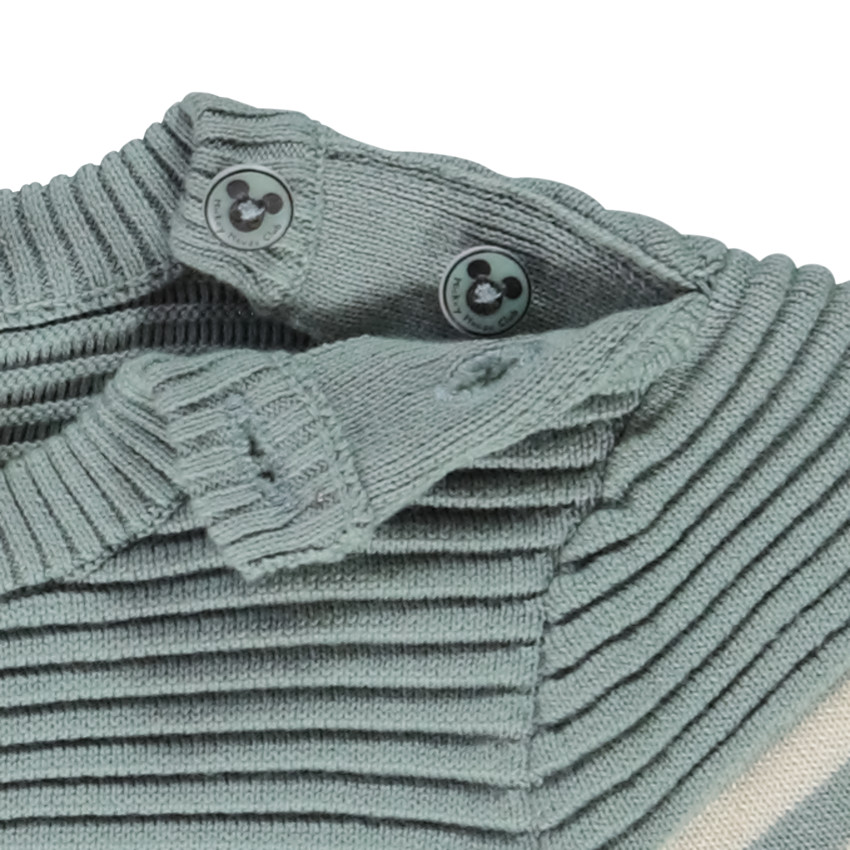 Pull en tricot print Mickey Disney pour bébé garçon 