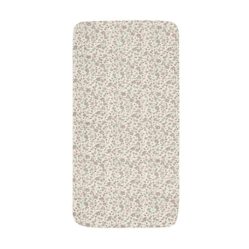 Drap housse en jersey 70 x 140 cm Retro Flowers 