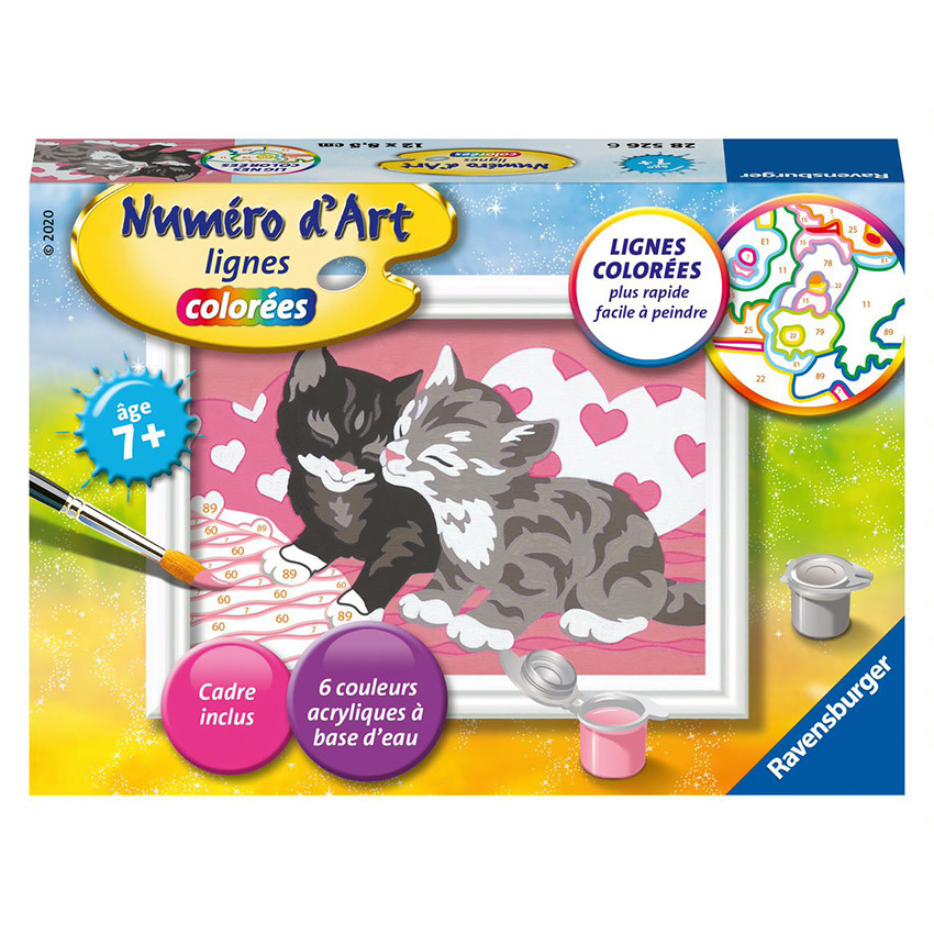 Peinture Numéro d'Art - Mini - Adorables Chatons 