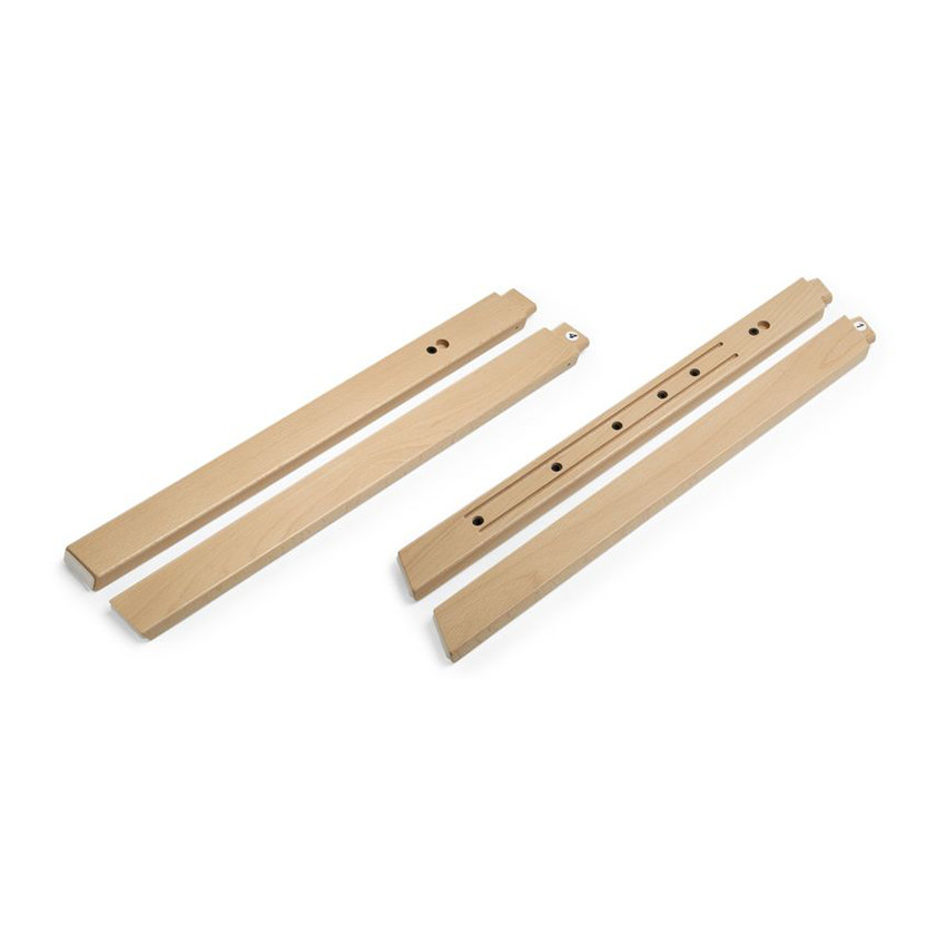 Pieds de chaise Steps en bois coloris naturel 