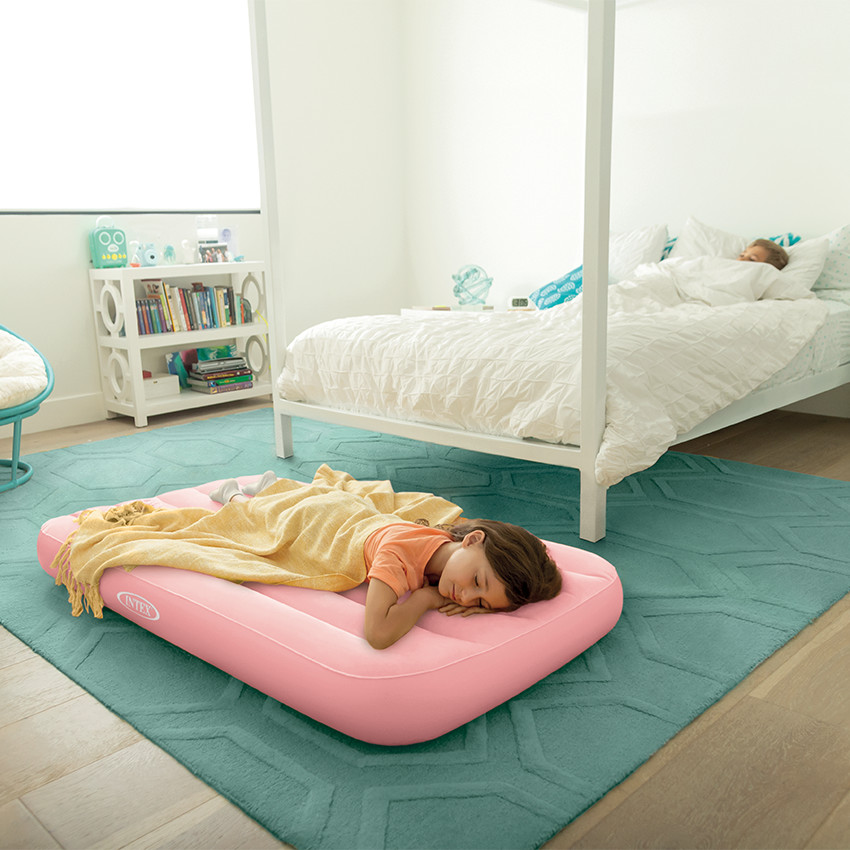 Matelas gonflable junior floqué 157 x 88 cm (coloris aléatoire) 