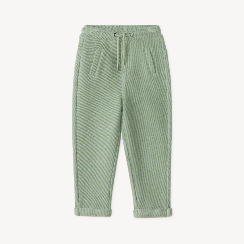 Pantalon de jogging bébé garçon en sergé uni