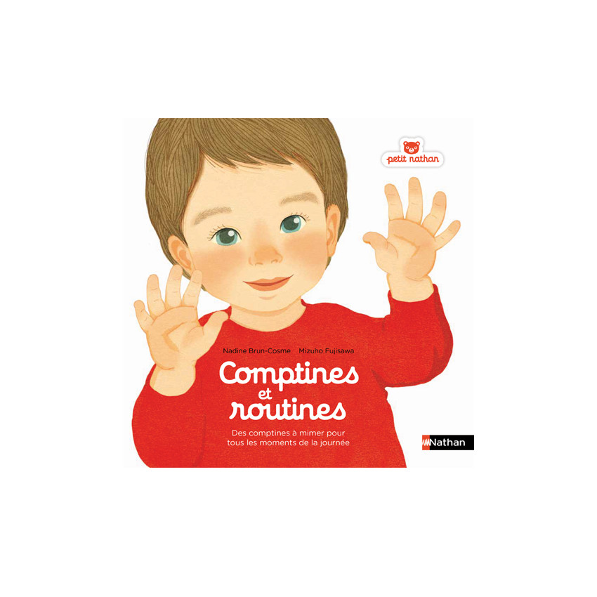 Livre Comptines et routines de ma journée  