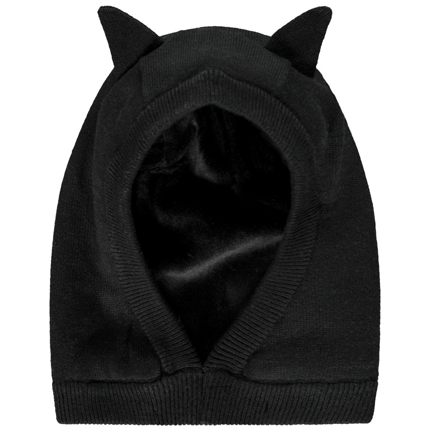 Cagoule en tricot avec oreilles fantaisie pour bébé garçon