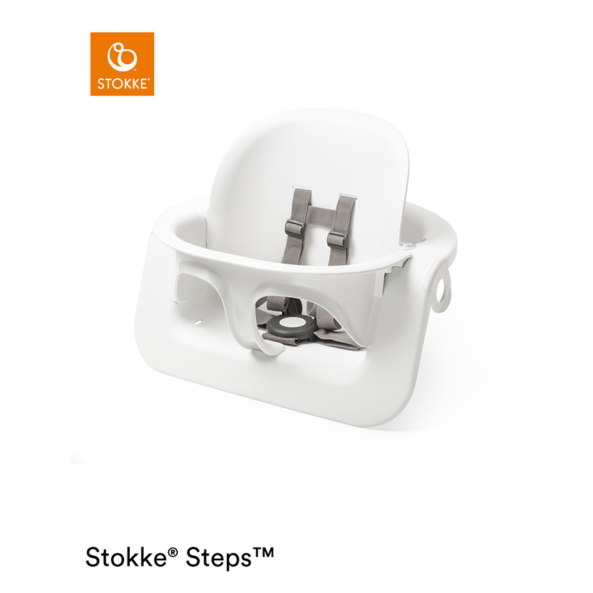 Baby set pour chaise haute Steps - White 