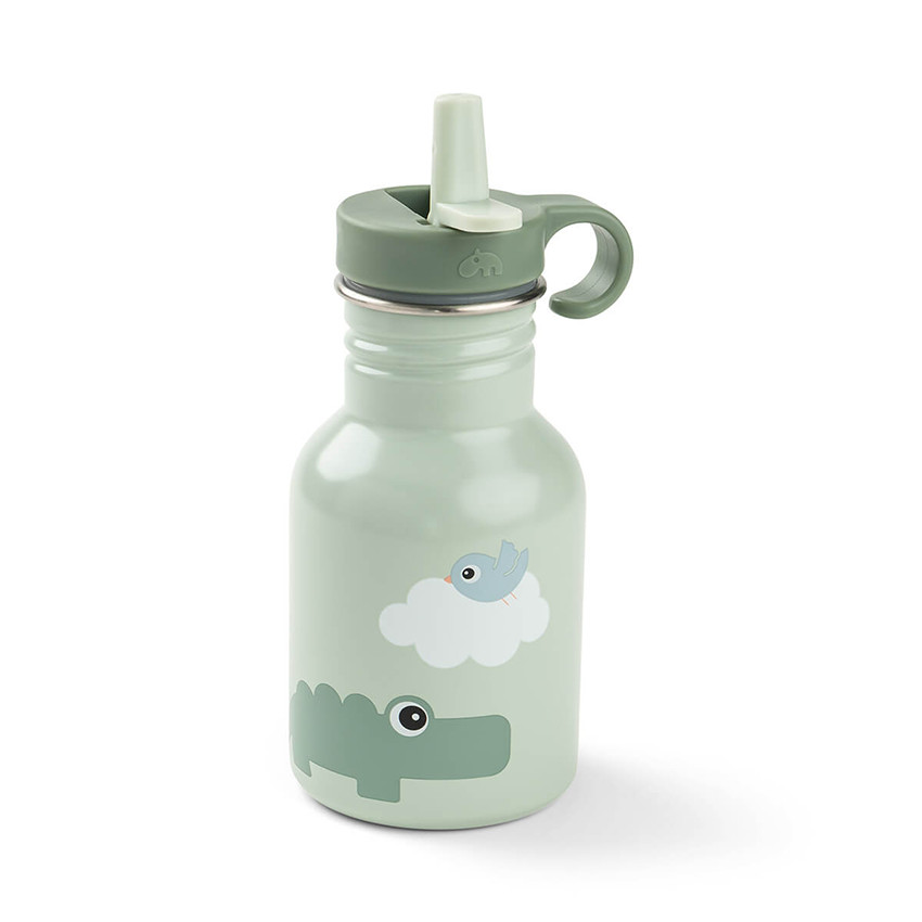 Gourde en métal Playgound Vert - 350 ml 