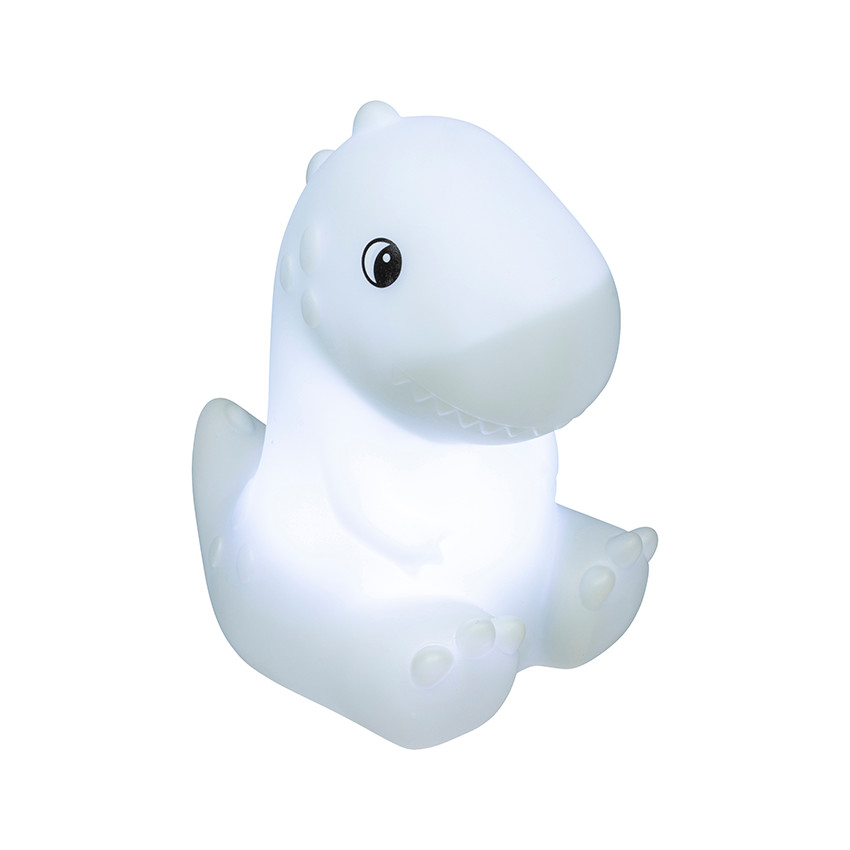 Veilleuse dinosaure 14 cm vert 