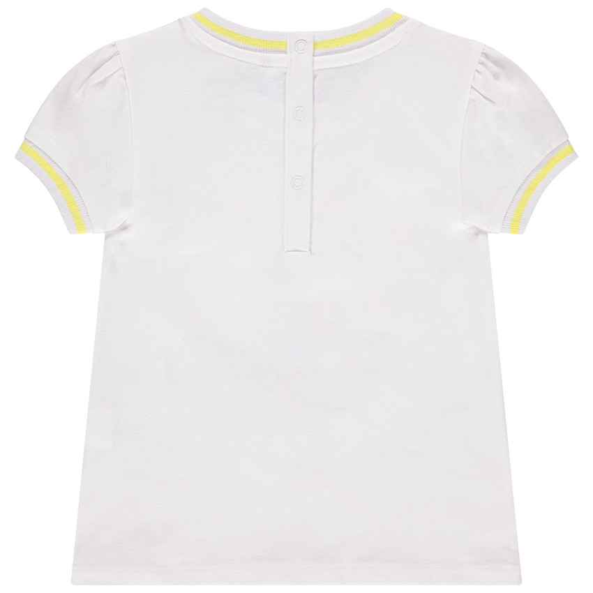 T-shirt manches courtes en coton à motif printé 