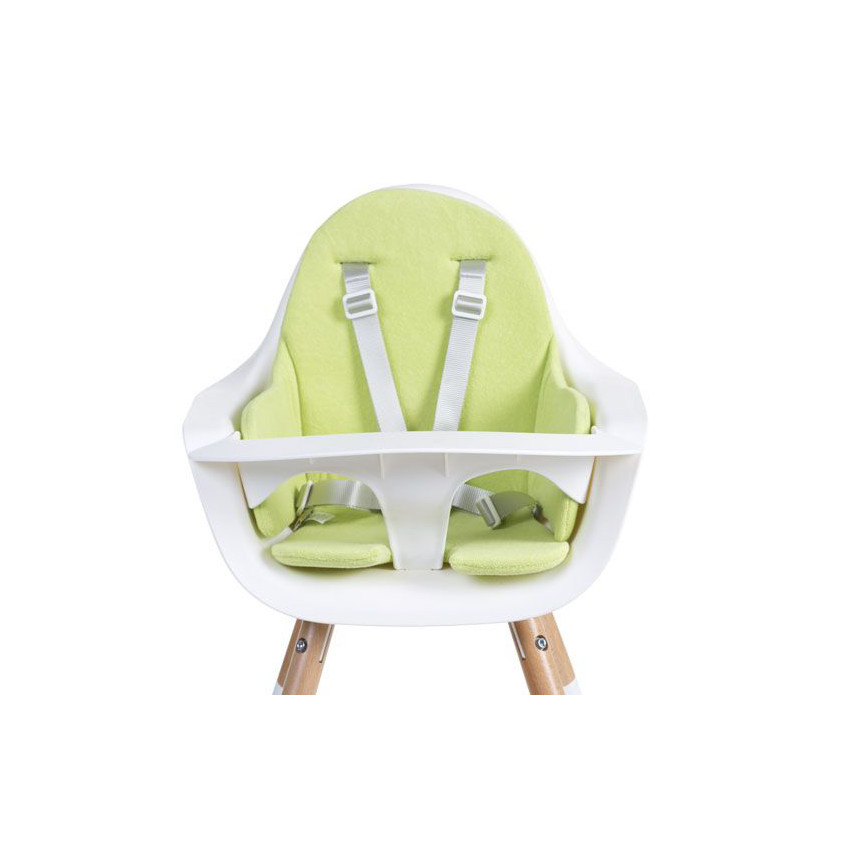 Coussin de chaise Evolu en éponge – Tricot lime 