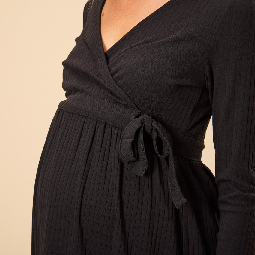 Robe portefeuille femme enceinte 2025