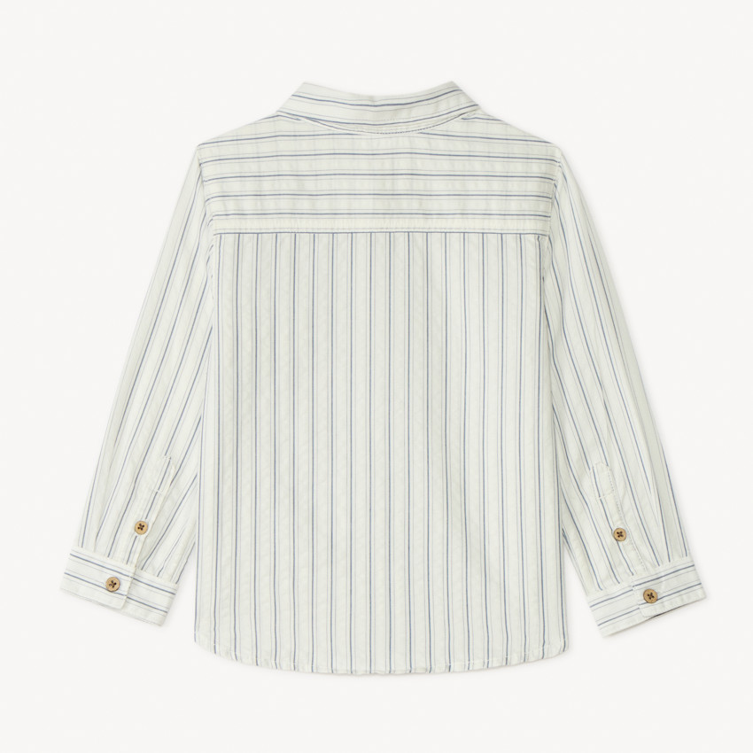 Chemise manches longues rayée pour bébé garçon 