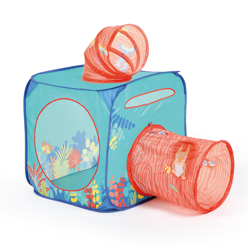 Tente cube explorateur modulable 