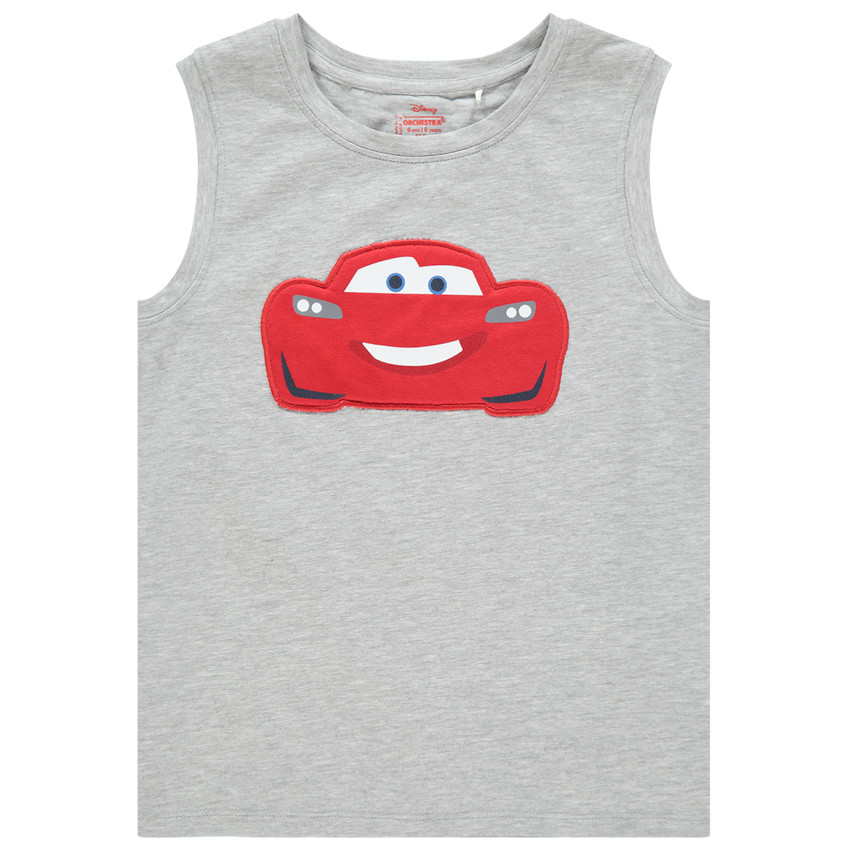 Débardeur en maille broderie Cars Disney 