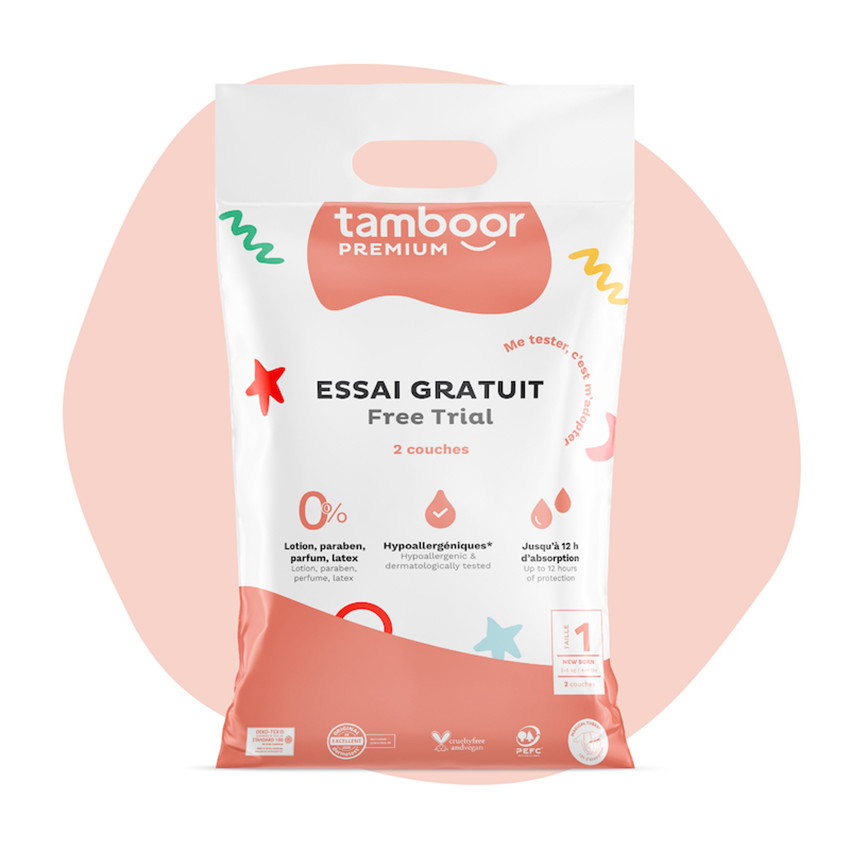 Échantillon Couches Premium T1 - x2  