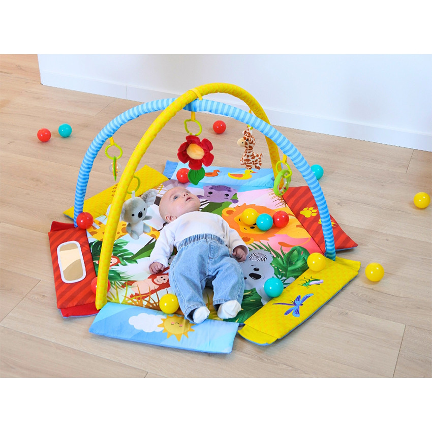 Tapis d'éveil & d'activité avec balles Palenquo 