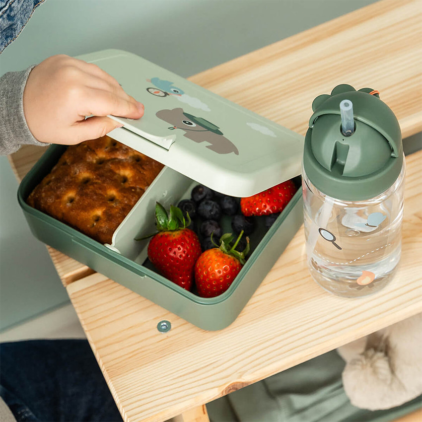Lunchbox avec séparateur Tiny Trails Vert 