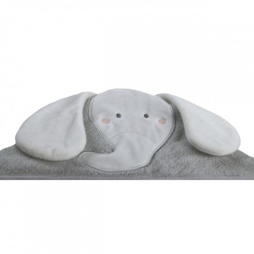 Cape de bain Anna et Milo - Gris  