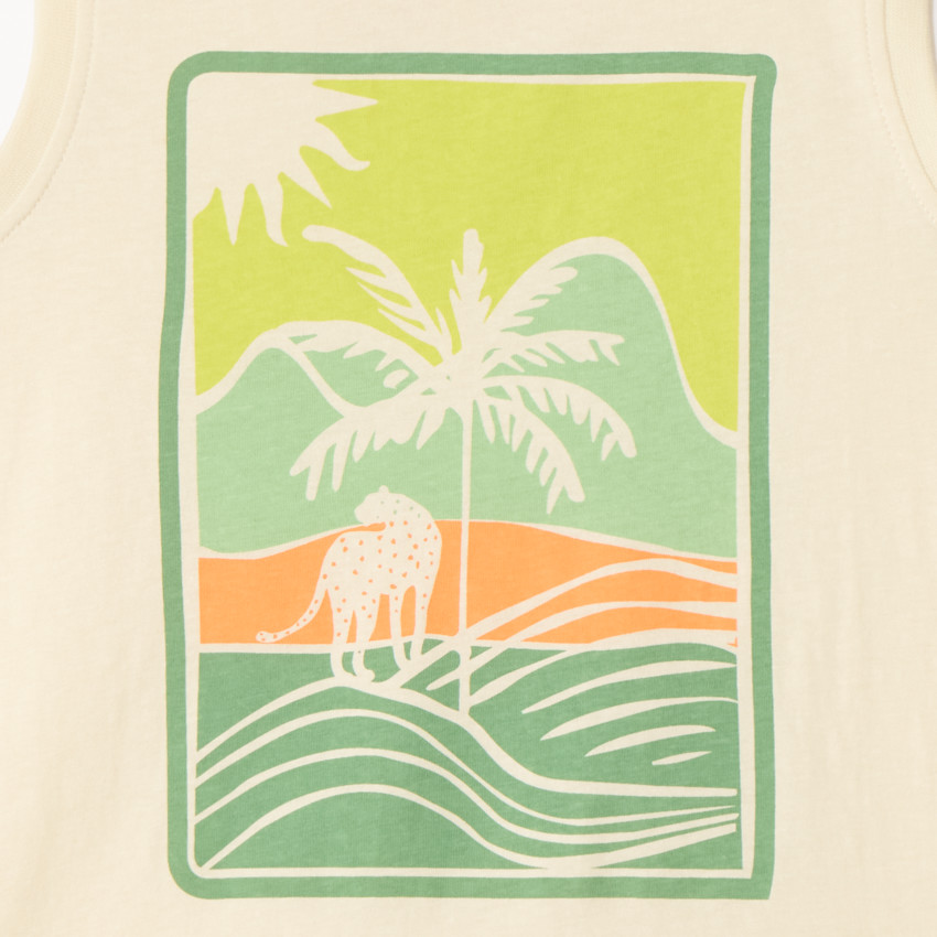 Débardeur en jersey motifs fantaisie pour garçon 