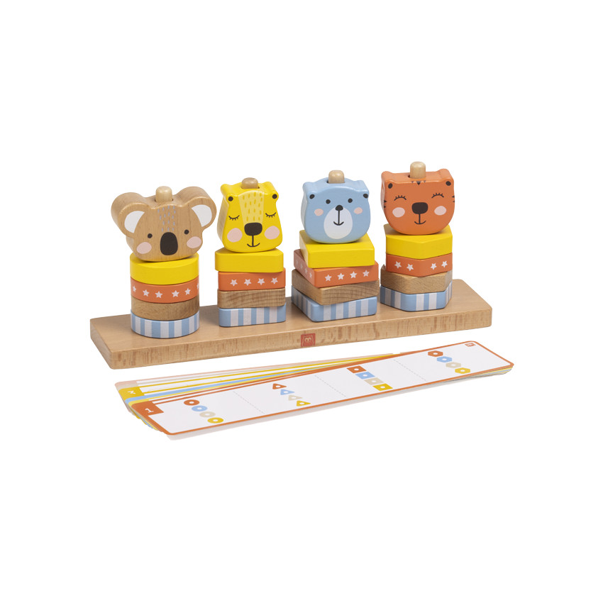 Jeu à empiler - Animaux Main Jeu à empiler - Animaux