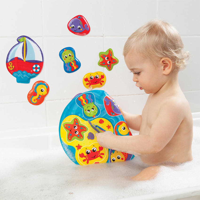 Puzzle de bain - L'île flottante 