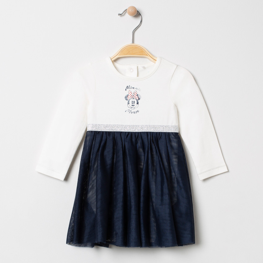 Robe manches longues effet 2 en 1 Minnie Disney 