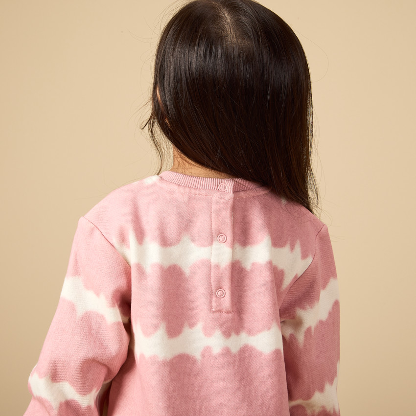 Robe sweat effet tie & dye Minnie Disney pour bébé fille 