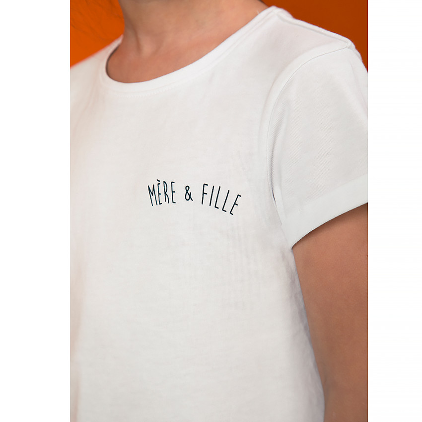 T-shirt manches courtes print Mère & Fille pour fille 