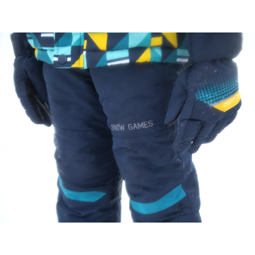 Gants de ski imperméables à motifs graphiques 