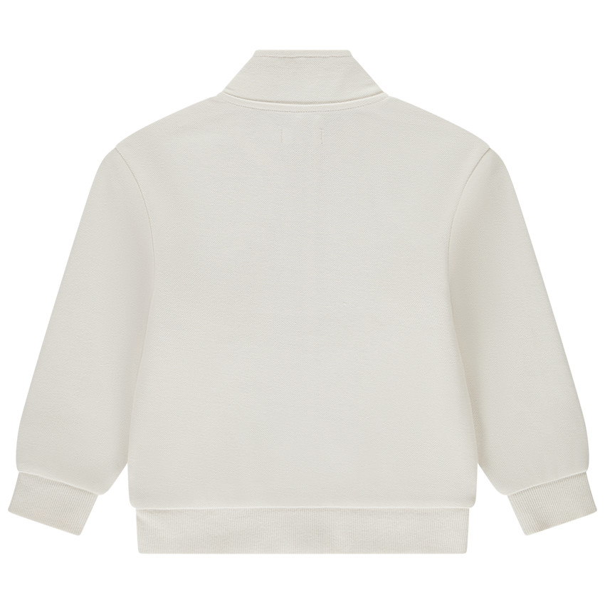 Gilet zippé à col montant et poche pour garçon 