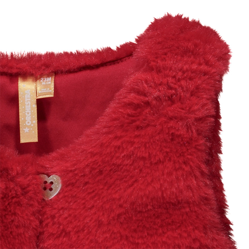 Ensemble 3 pièces print fantaisie pour bébé fille 