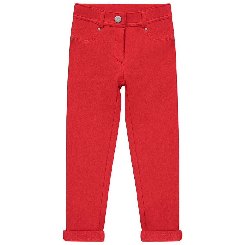 Jegging rouge coupe slim 