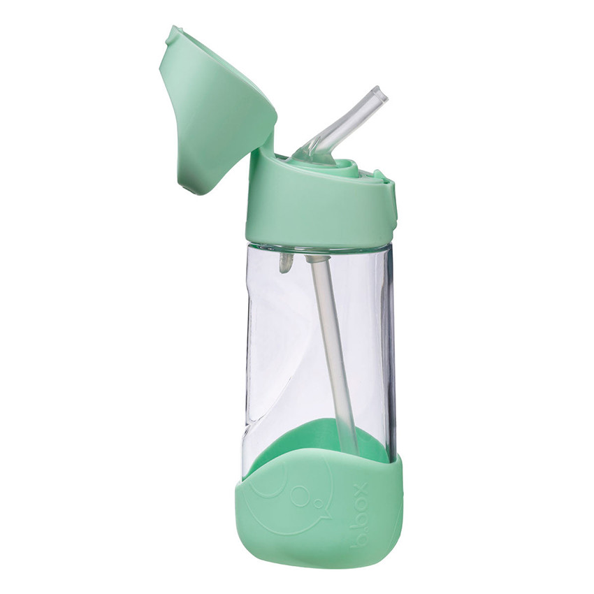Gourde Tritan avec paille en silicone 450ml Spearmint 