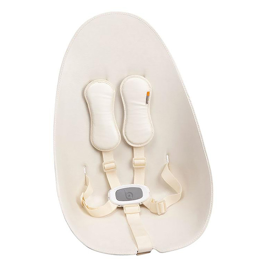 Petit coussin avec harnais pour chaise haute Fresco - Coconut white 