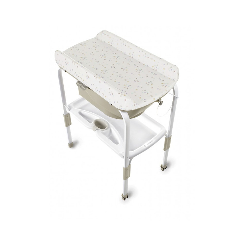 Table à langer combinée avec baignoire Flip iris 