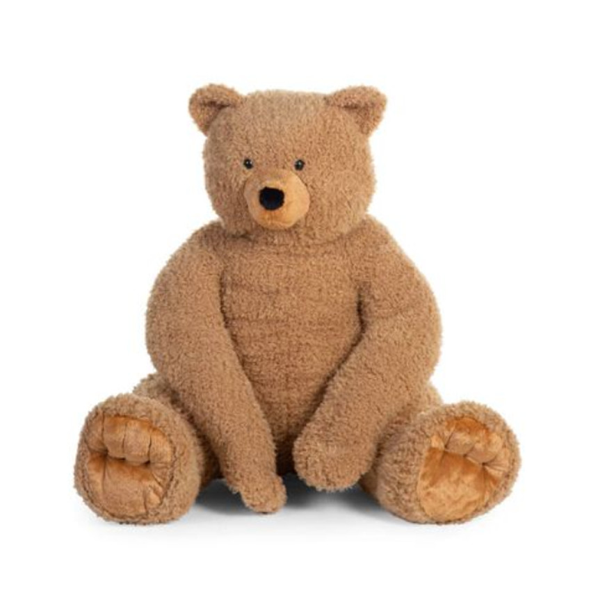 Peluche Ours assis 76cm - Brun 
