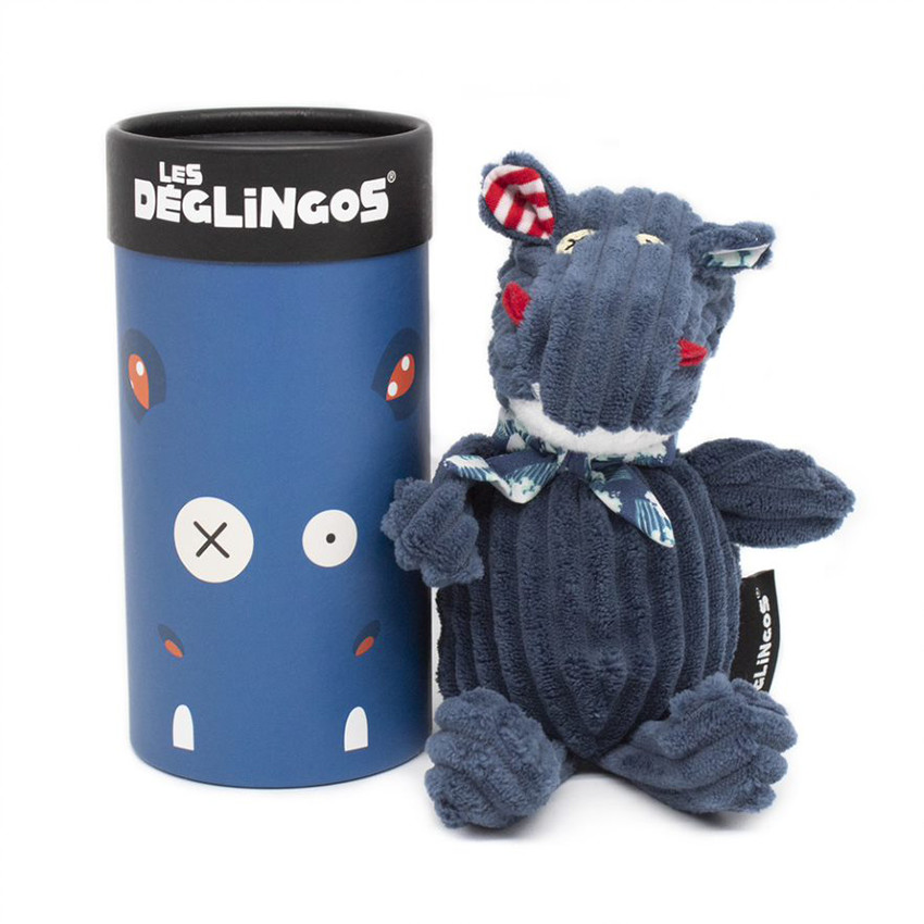 Peluche Petit Simply Hippipos l'Hippo Main Peluche Petit Simply Hippipos l'Hippo