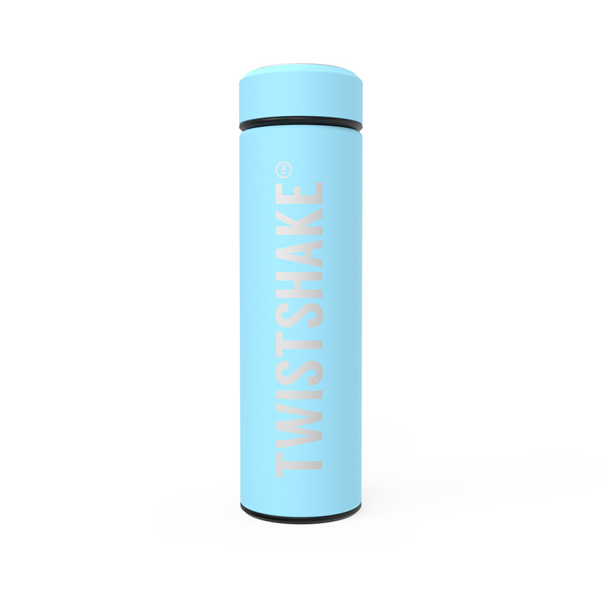 Twistshake - Bouteille isotherme 420 ml - Bleu Pastel - Bleu