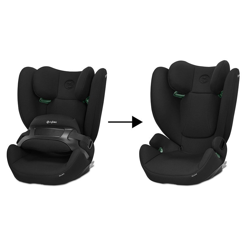 Siège-auto i-Size avec bouclier Pallas B pure black 