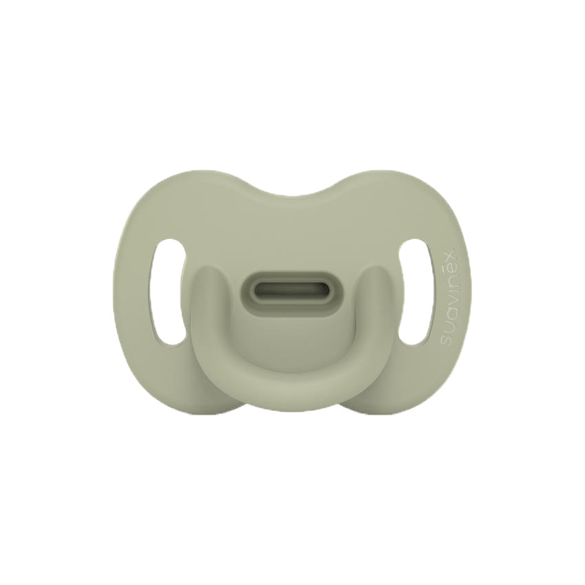 Sucette réversible en silicone Colour Essence 6-18M Vert 