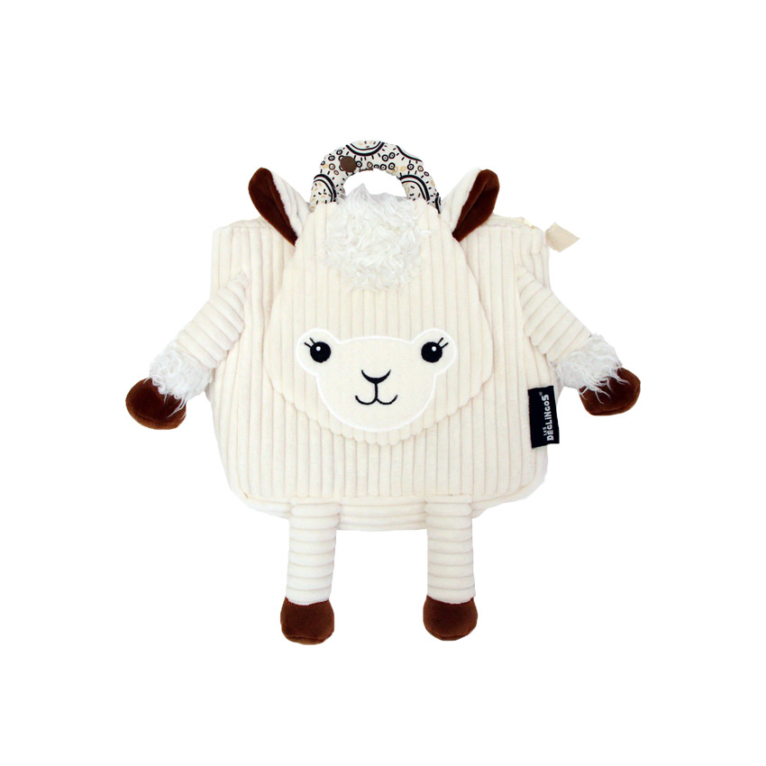 Sac à dos en velours - Muchachos le lama Main Sac à dos en velours - Muchachos le lama
