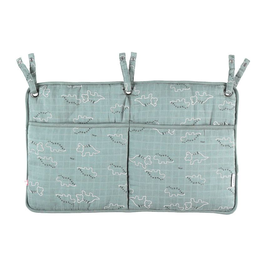 Poche de rangement en mousseline imprimé Stegi & Ops 