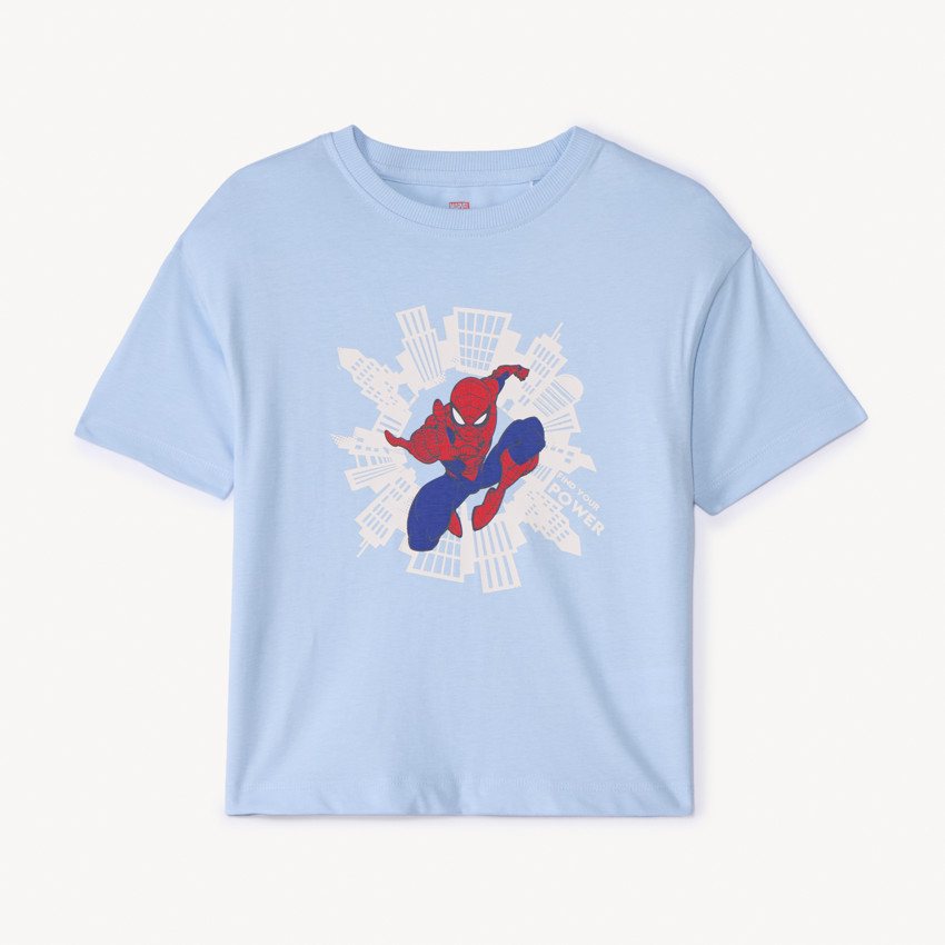 T-shirt manches courtes Spider-Man Marvel pour garçon 