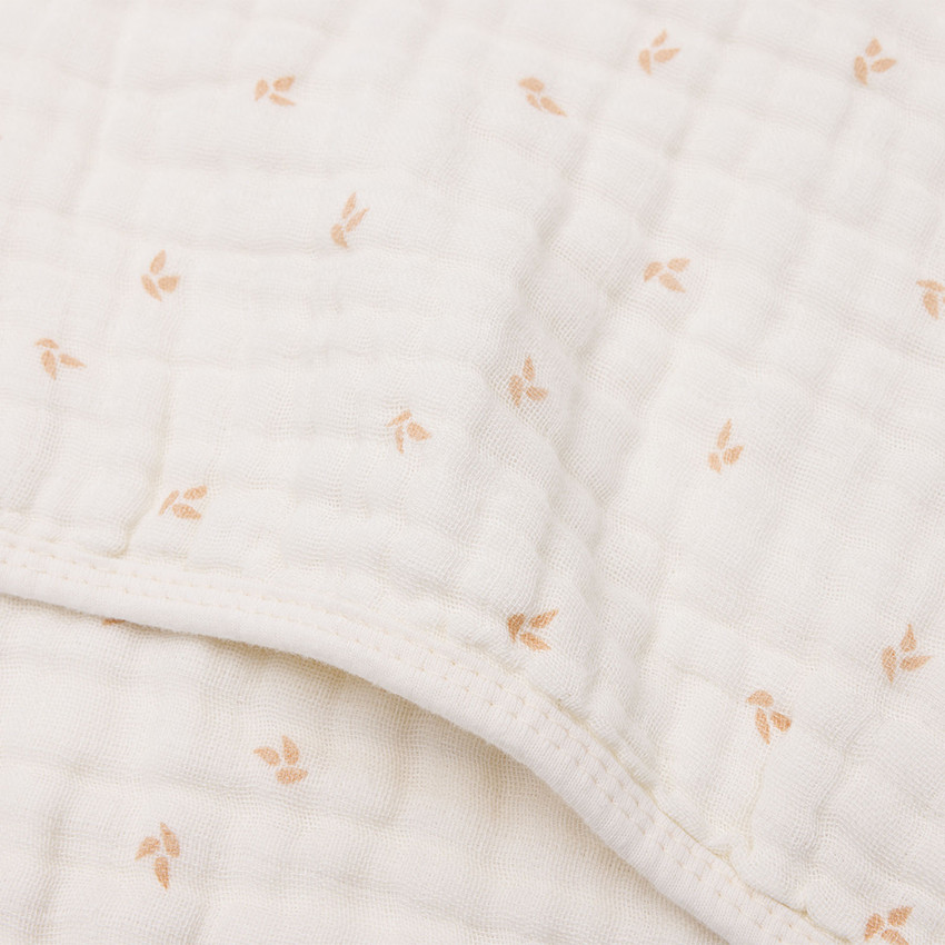 Couverture en gaze de coton 75 x 100 cm Harvest moostone 